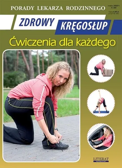 Książka - Porady Lekarza Rodzinnego 205. Zdrowy kręgosłup...