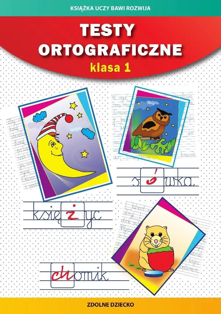 Książka - Testy ortograficzne SP 1 Sukces w nauce