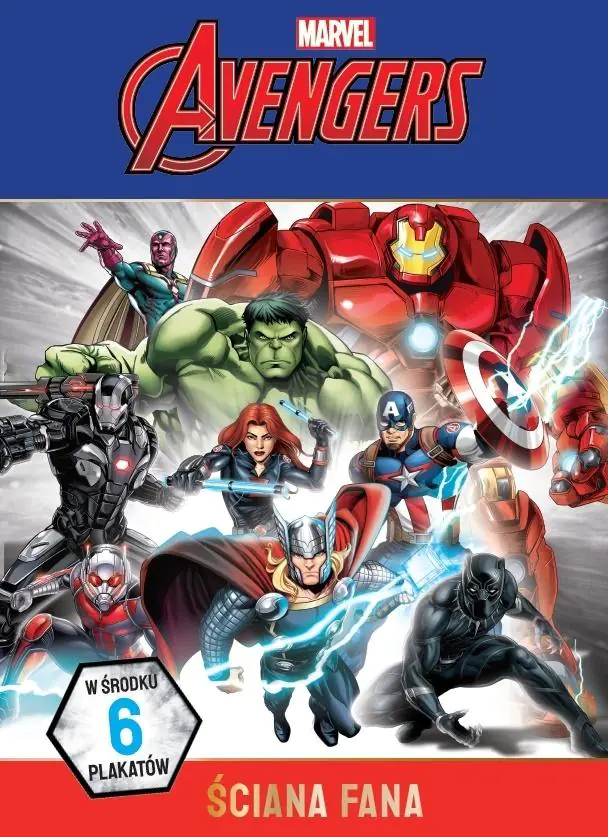 Książka - Ściana fana. Avengers. Disney