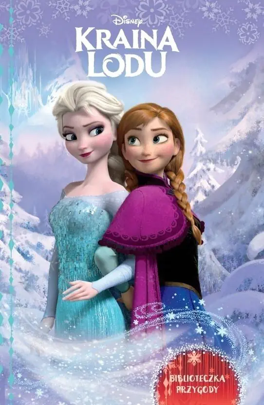 Książka - Kraina lodu. Biblioteczka przygody. Disney