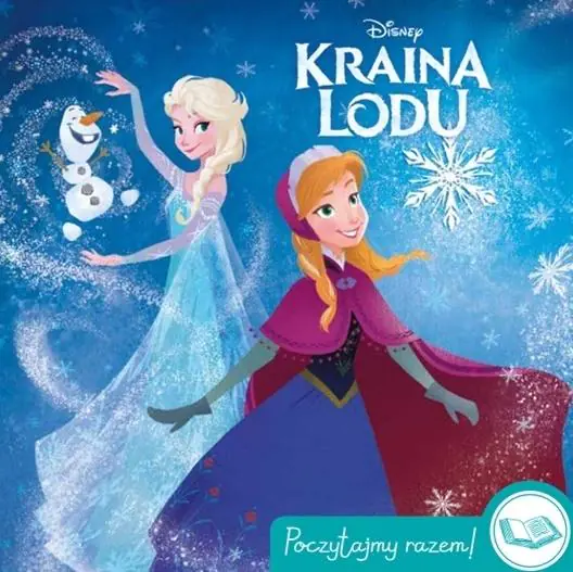 Książka - Poczytajmy razem. Kraina lodu. Disney
