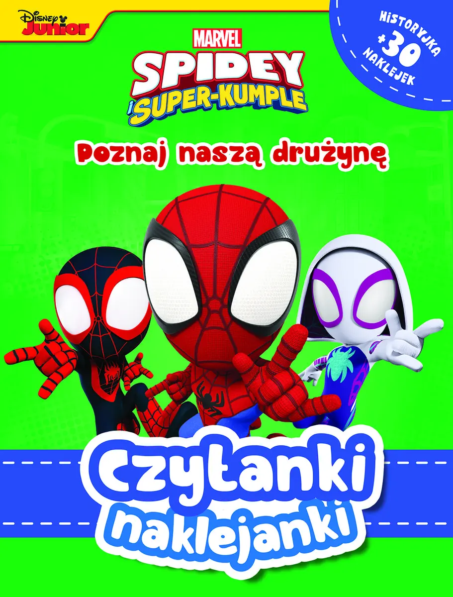 Książka - Poznaj naszą drużynę. Czytanki naklejanki. Disney