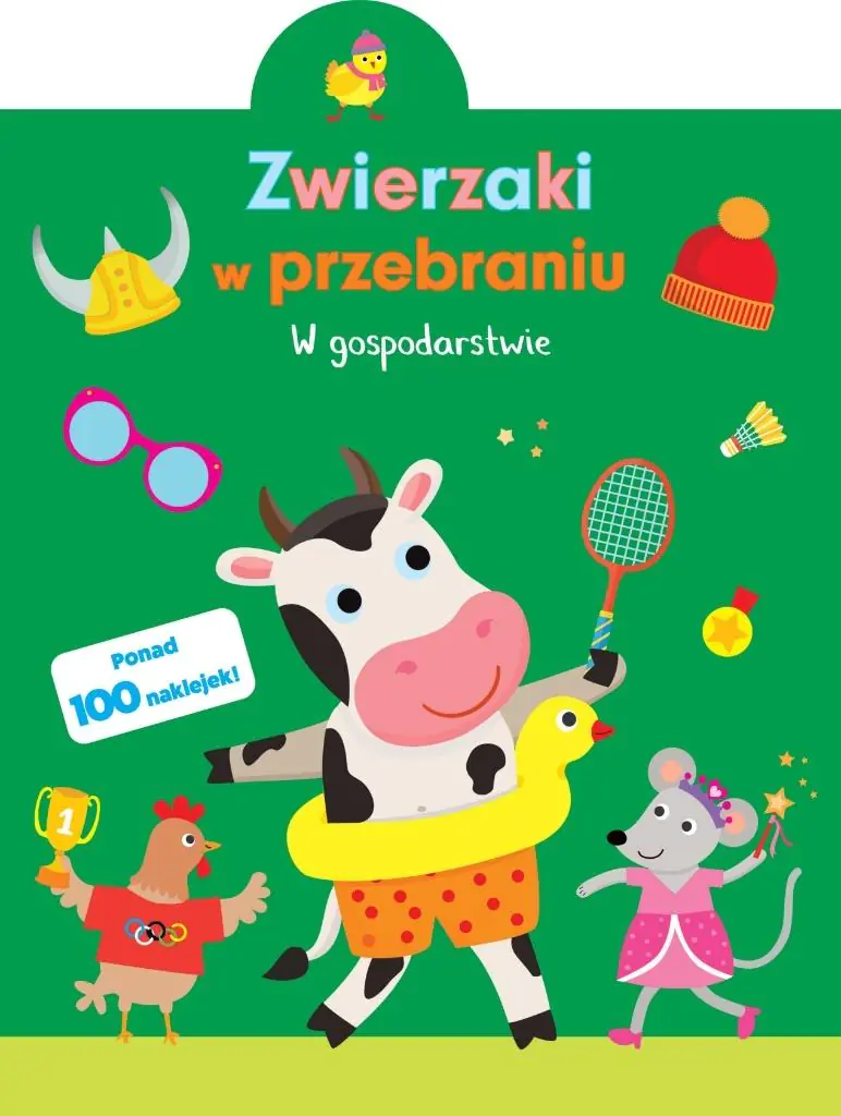 Książka - Zwierzaki w przebraniu. W gospodarstwie