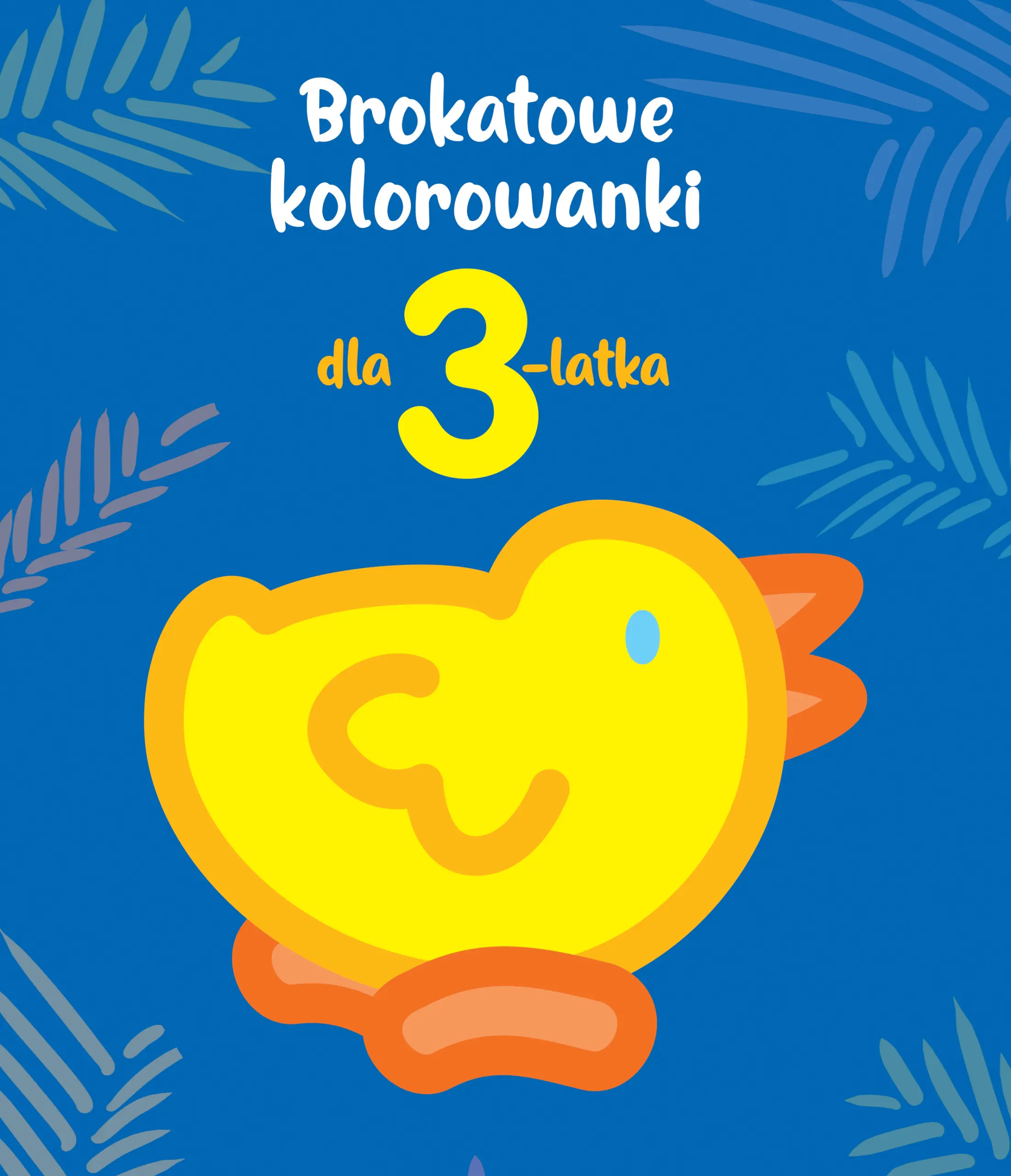 Książka - Brokatowe kolorowanki dla 3-latka