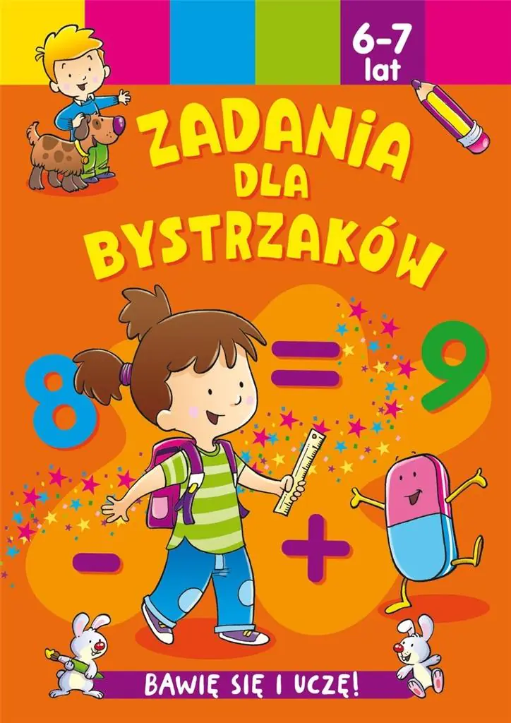 Książka - Zadania dla bystrzaków 6-7 lat
