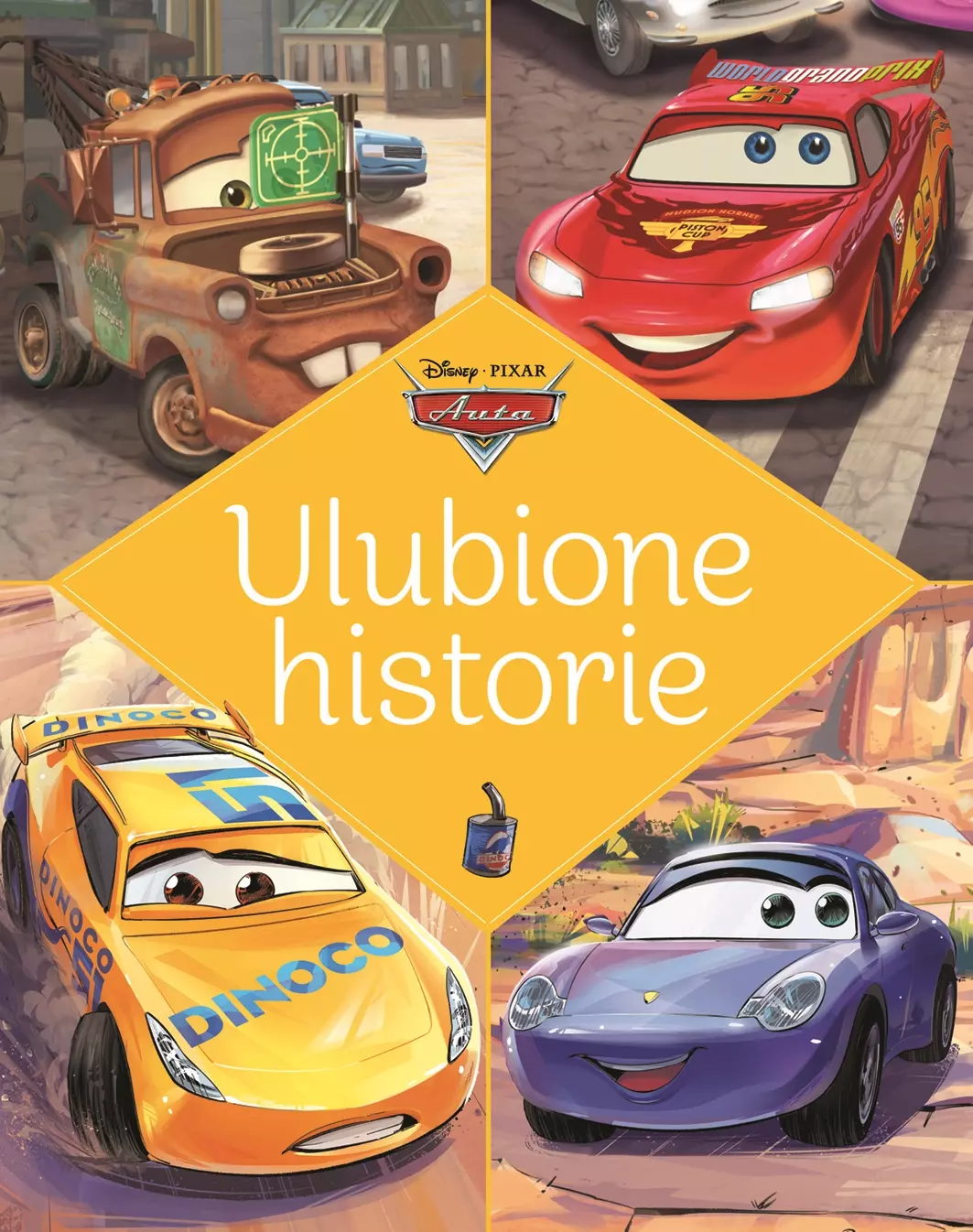 Książka - Ulubione historie. Auta. Disney