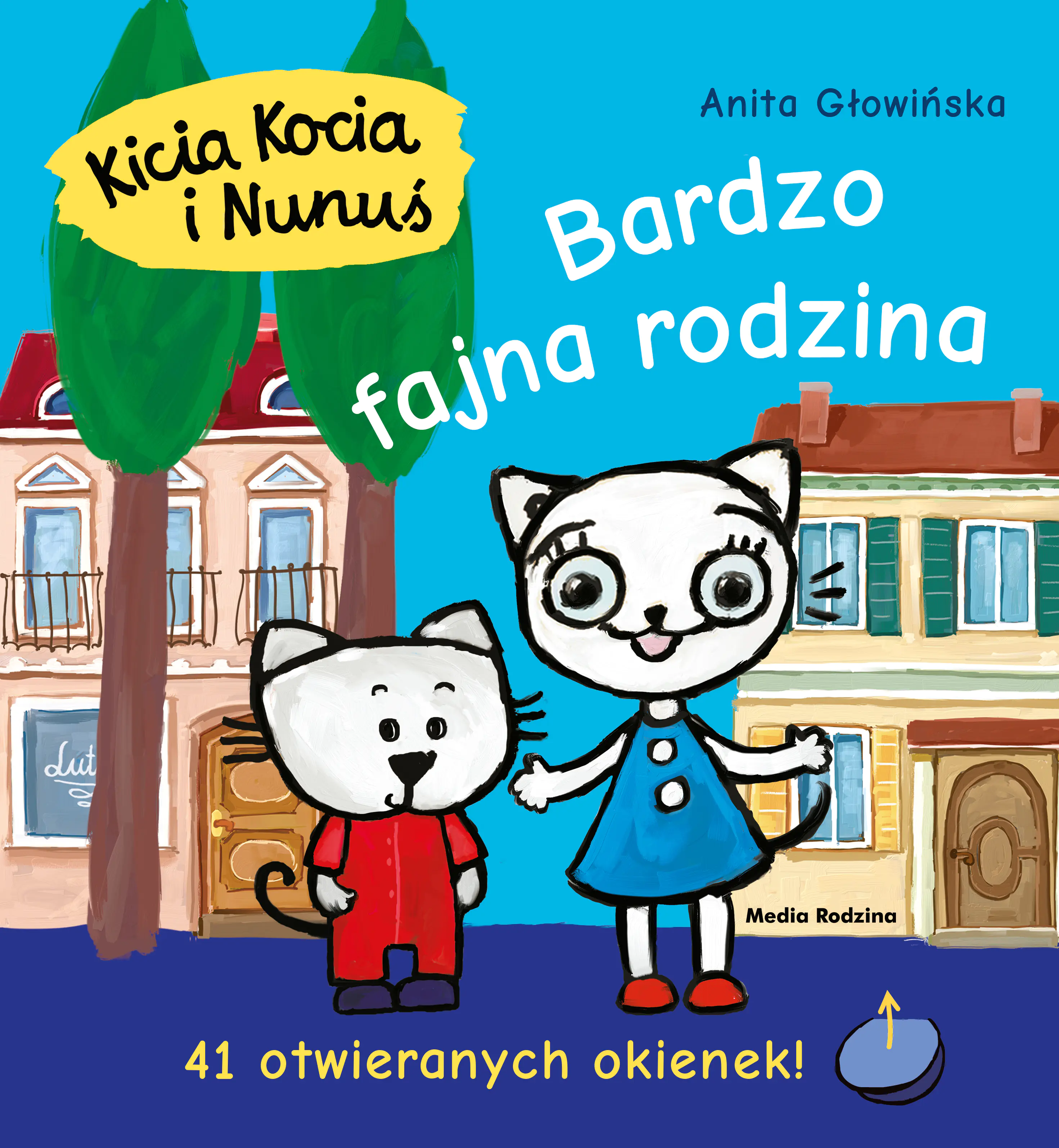 Książka - Kicia Kocia i Nunuś. Bardzo fajna rodzina