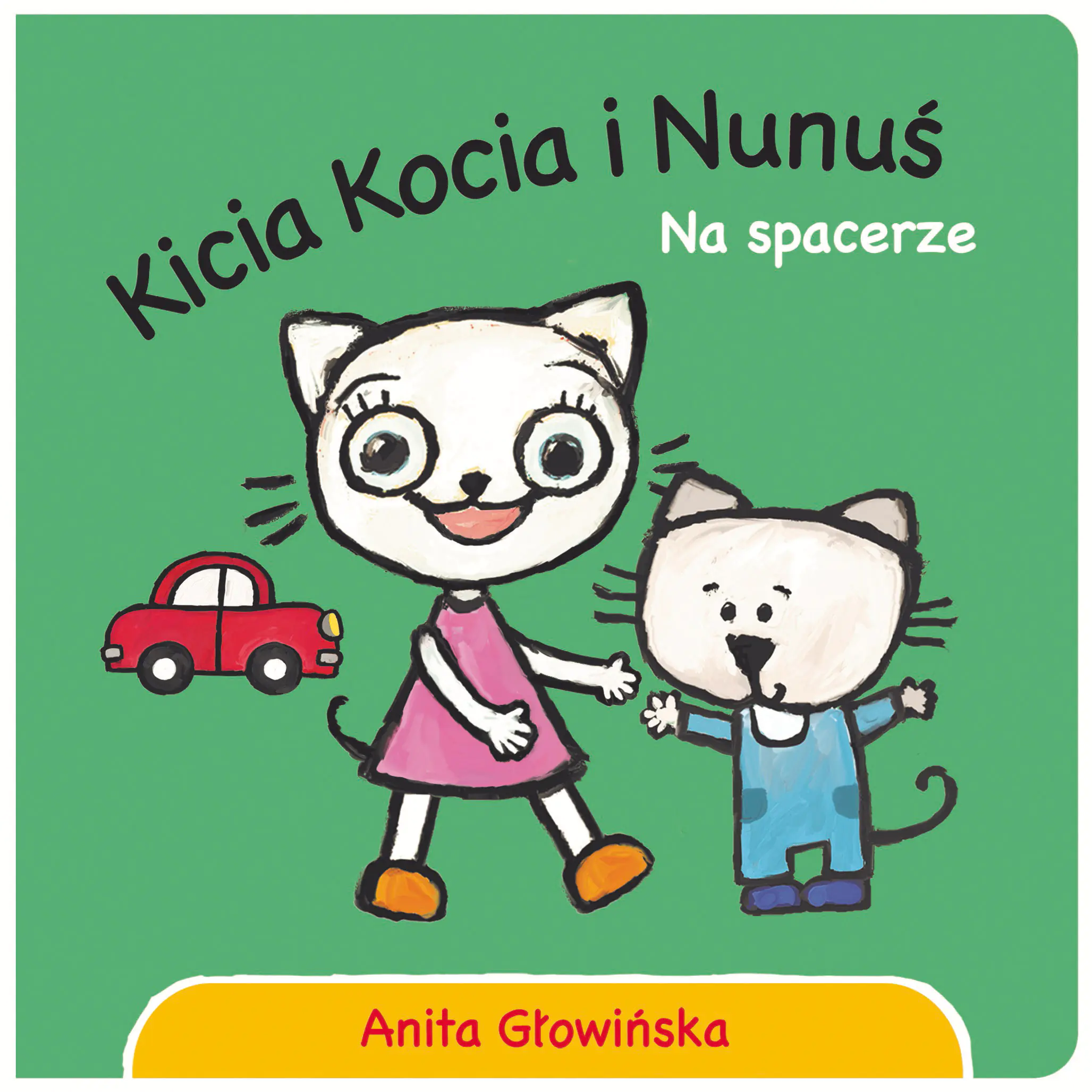 Książka - Kicia Kocia i Nunuś. Na spacerze