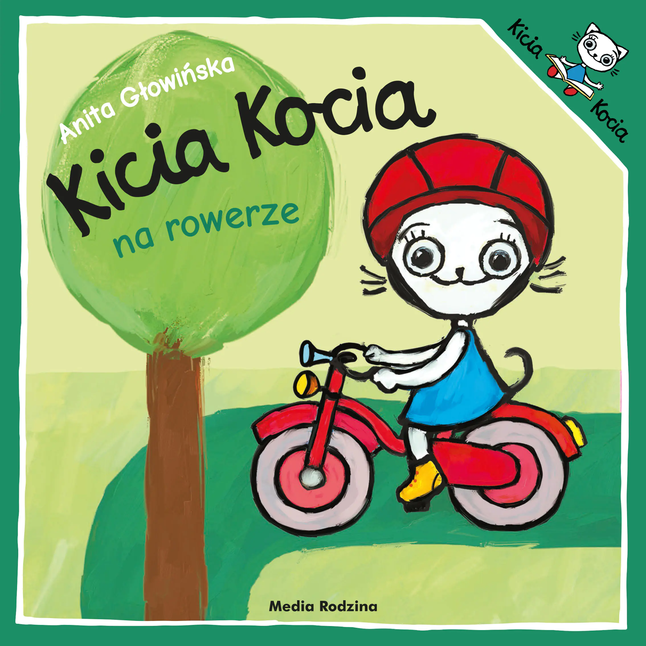 Książka - Kicia Kocia na rowerze
