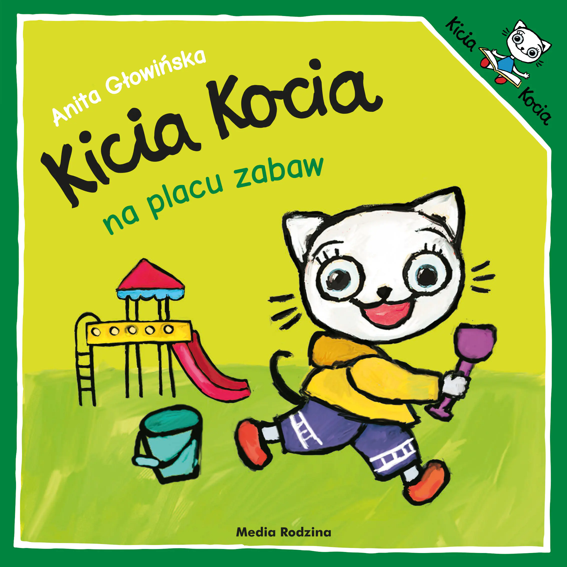 Książka - Kicia Kocia na placu zabaw