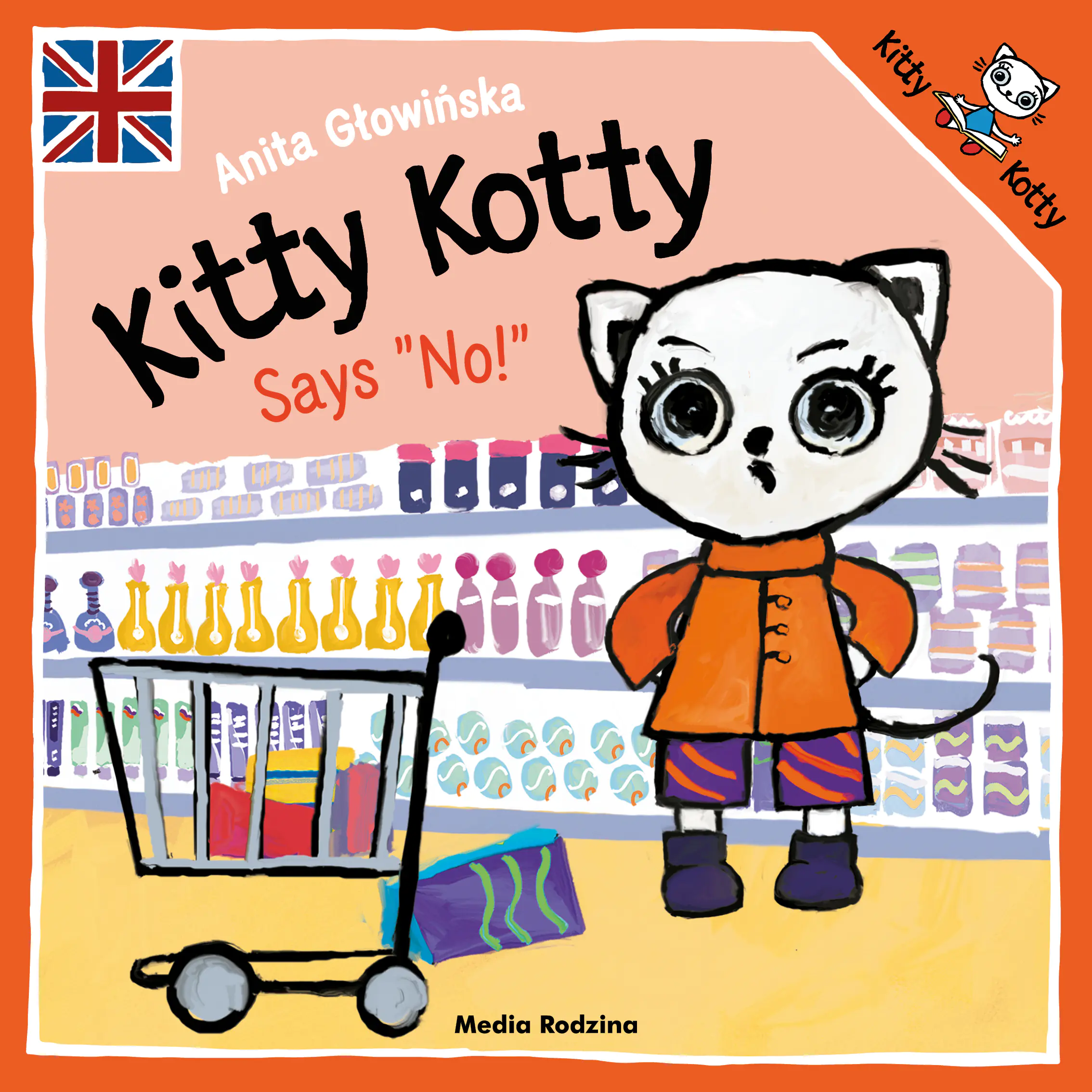 Książka - Kitty Kotty says "No"