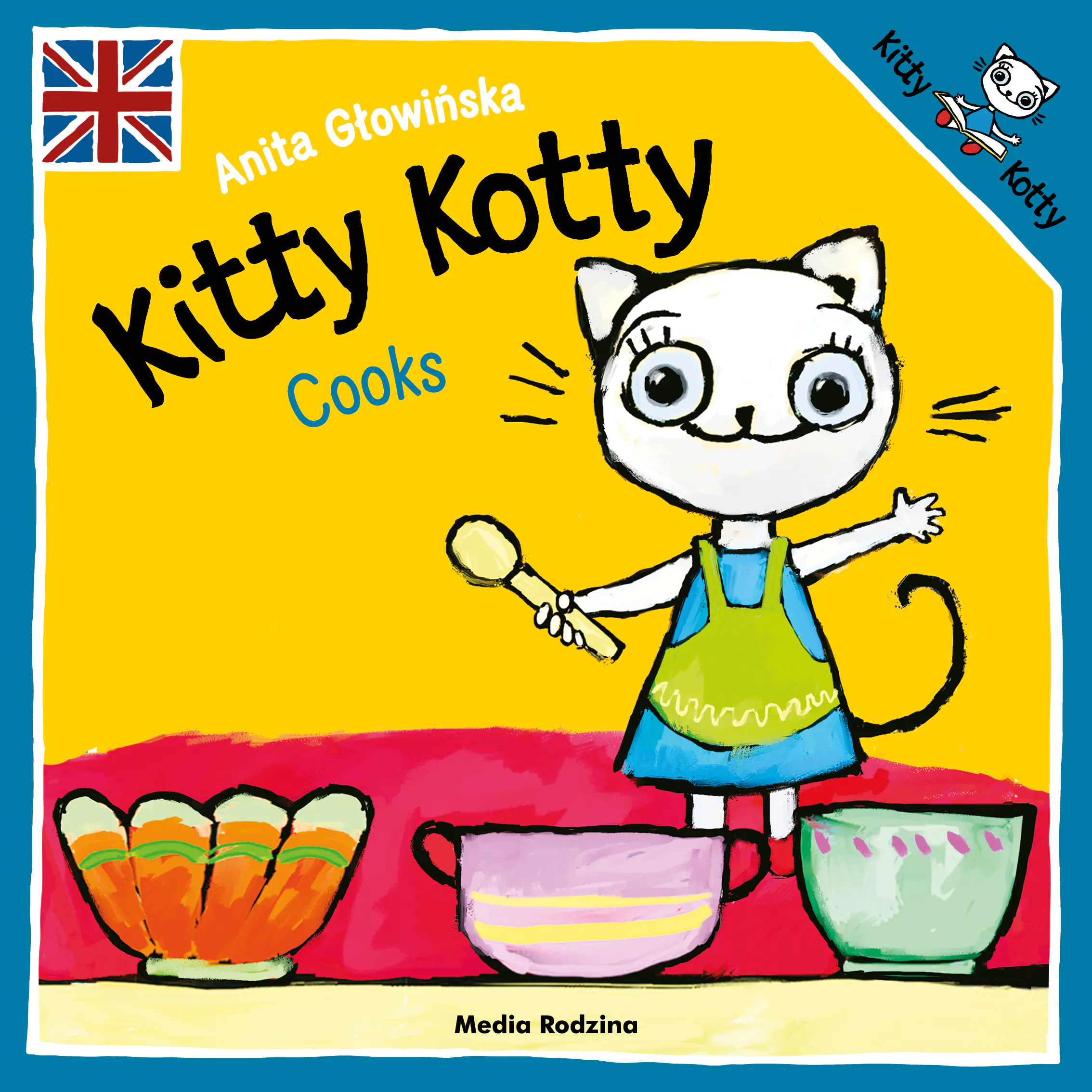 Książka - Kitty Kotty Cooks
