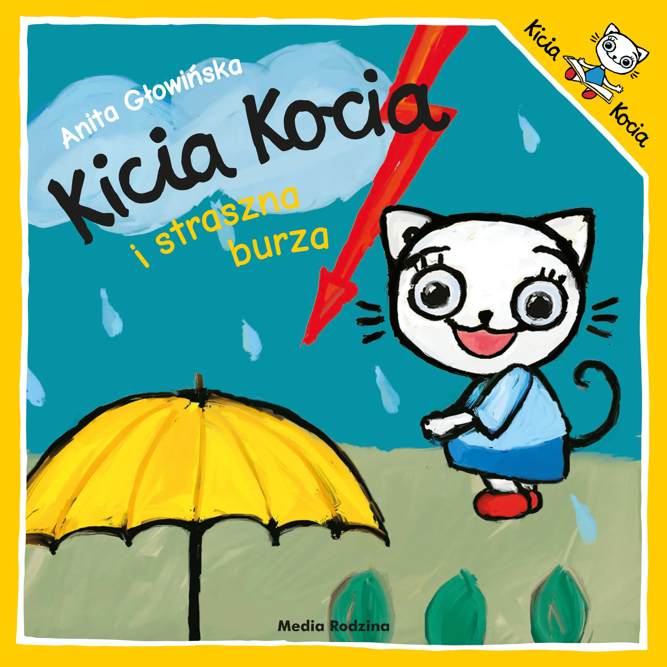 Książka - Kicia Kocia i straszna burza
