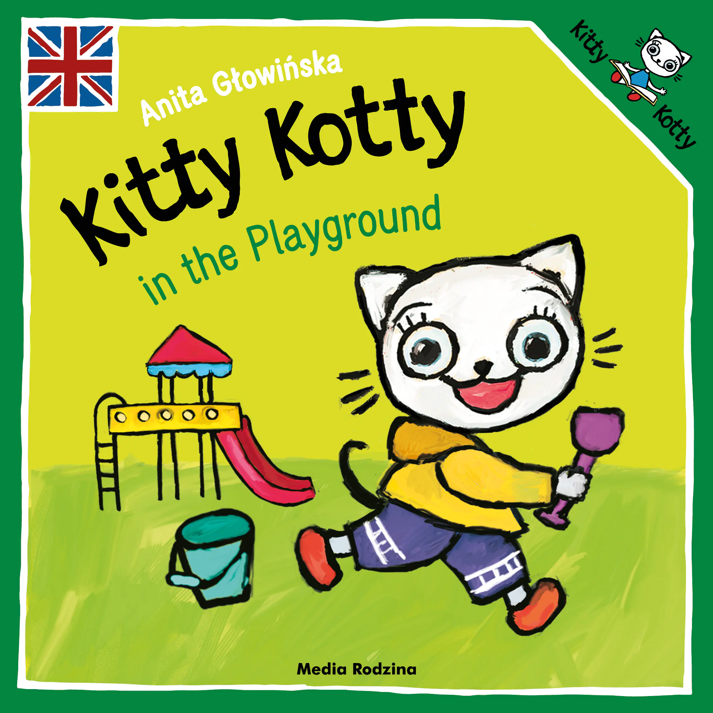 Książka - Kitty Kotty in the Playground