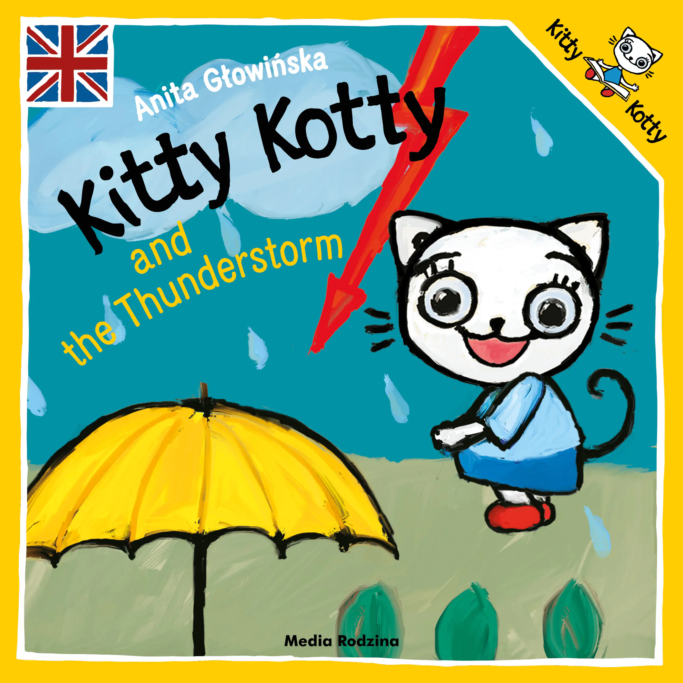 Książka - Kitty Kotty and the Thunderstorm