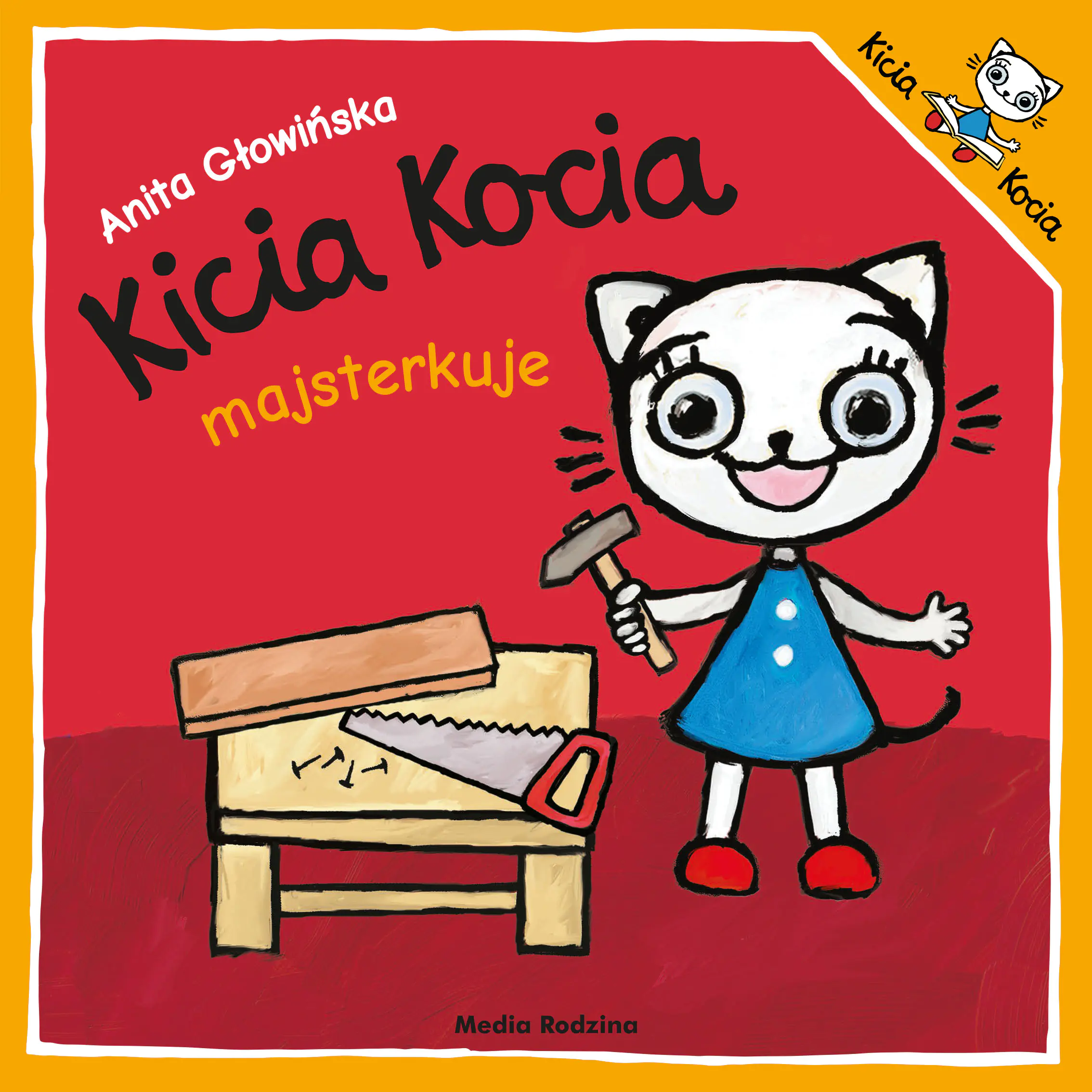 Książka - Kicia Kocia majsterkuje