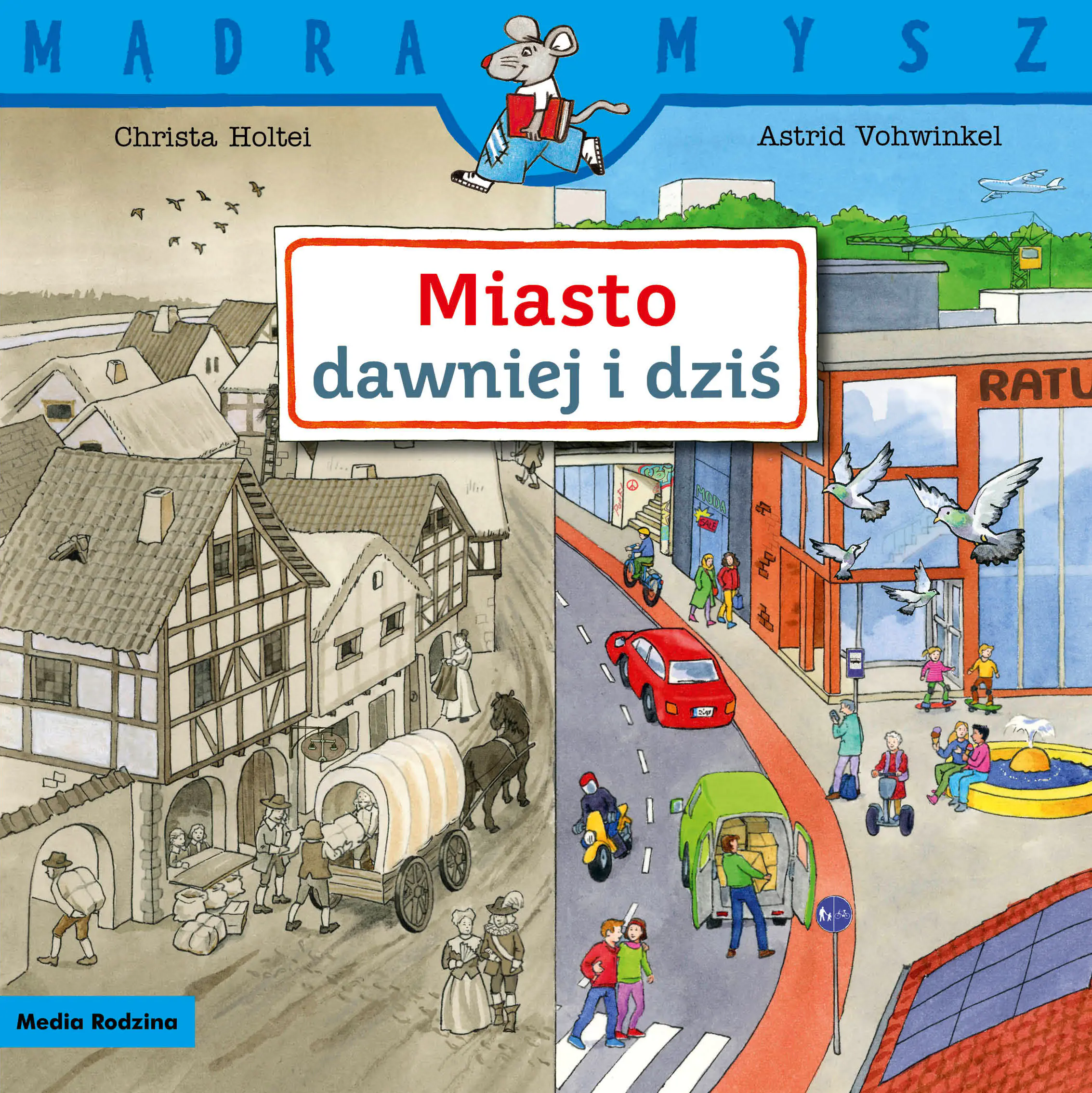 Książka - Miasto dawniej i dziś