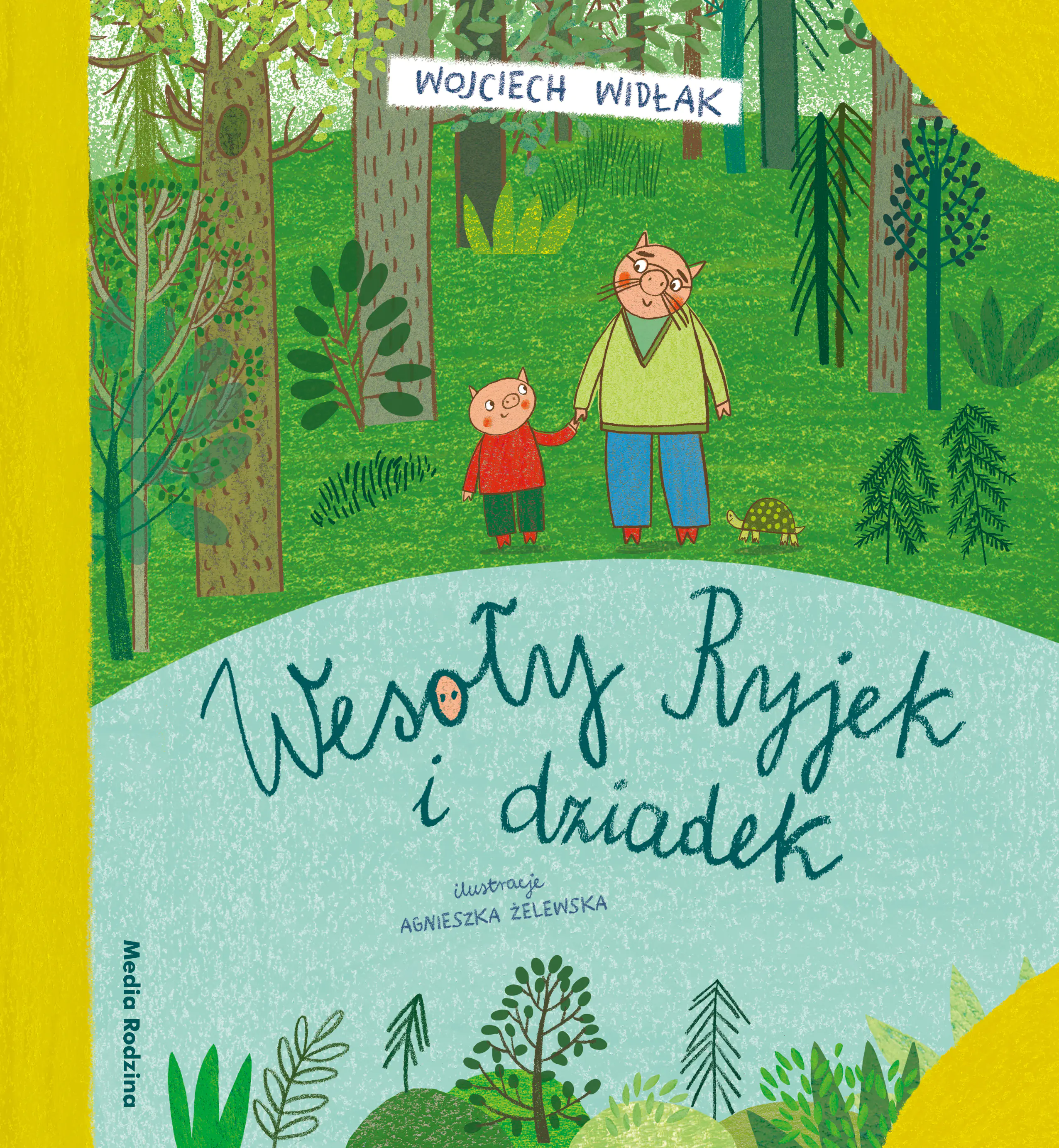 Książka - Wesoły Ryjek i dziadek