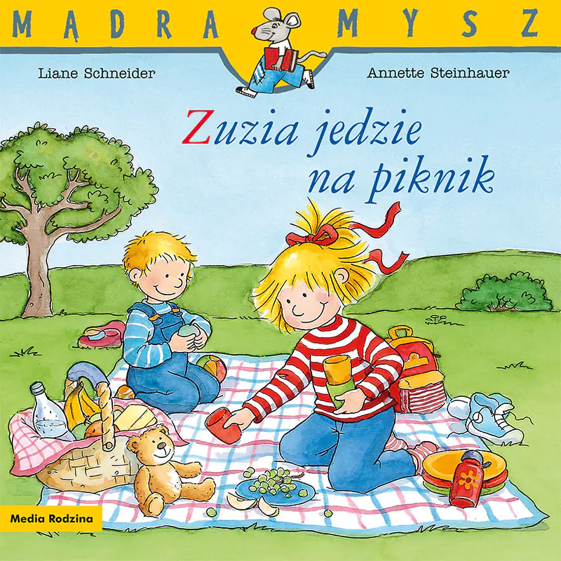 Książka - Zuzia jedzie na piknik. Mądra mysz