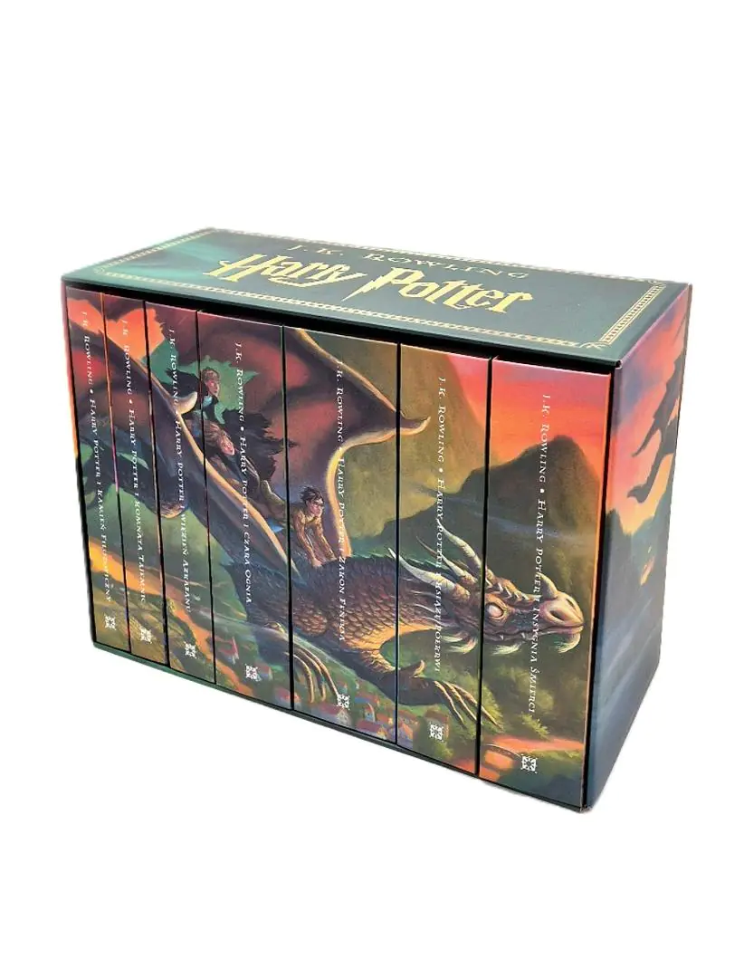 Książka - Pakiet: Harry Potter. Tomy 1-7. Edycja jubileuszowa w twardej oprawie