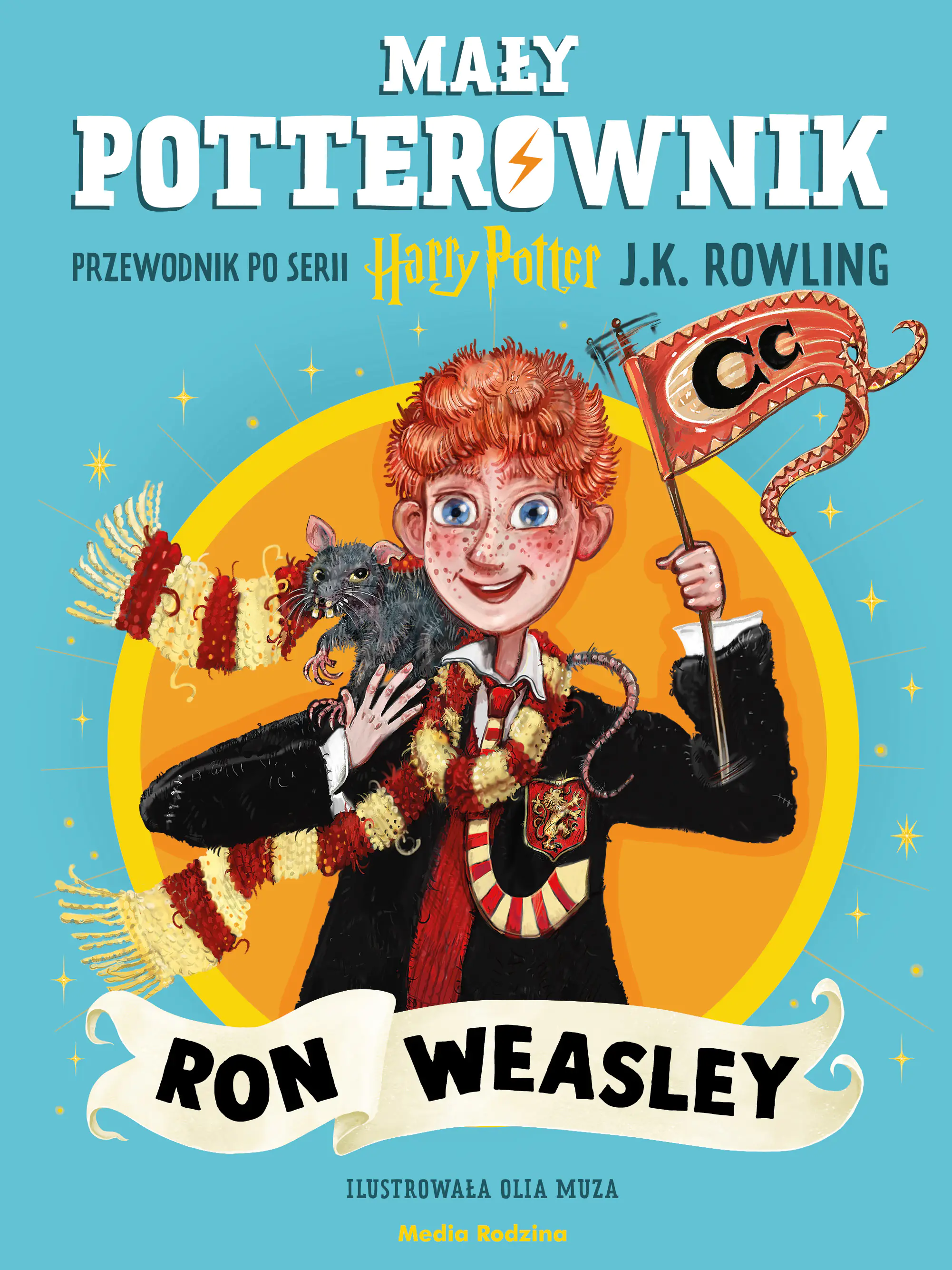 Książka - Mały potterownik. Przewodnik po serii Harry Potter. Ron Weasley
