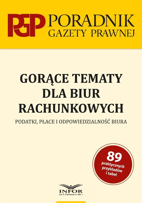 Książka - Gorące tematy dla biur rachunkowych