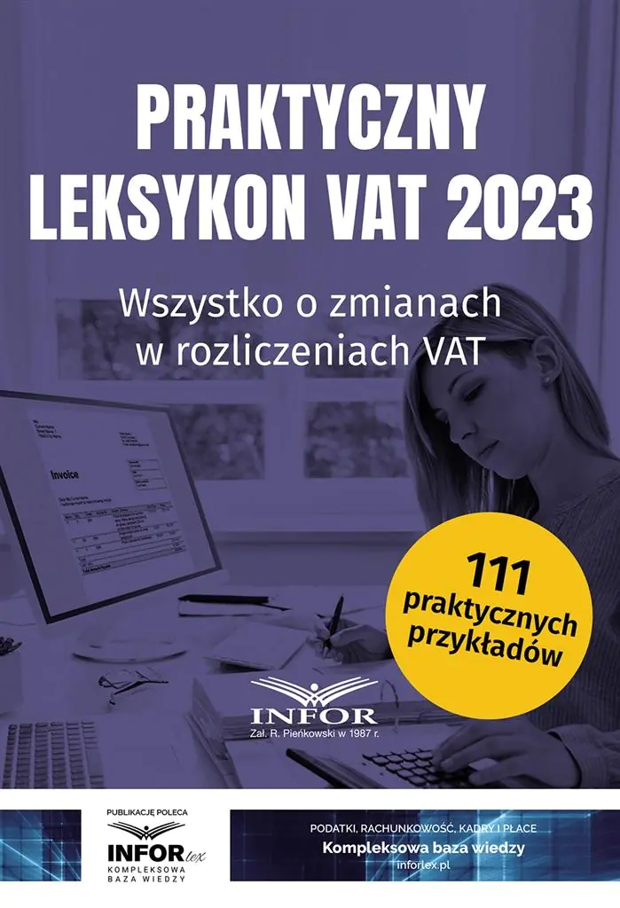 Książka - Praktyczny Leksykon VAT 2023