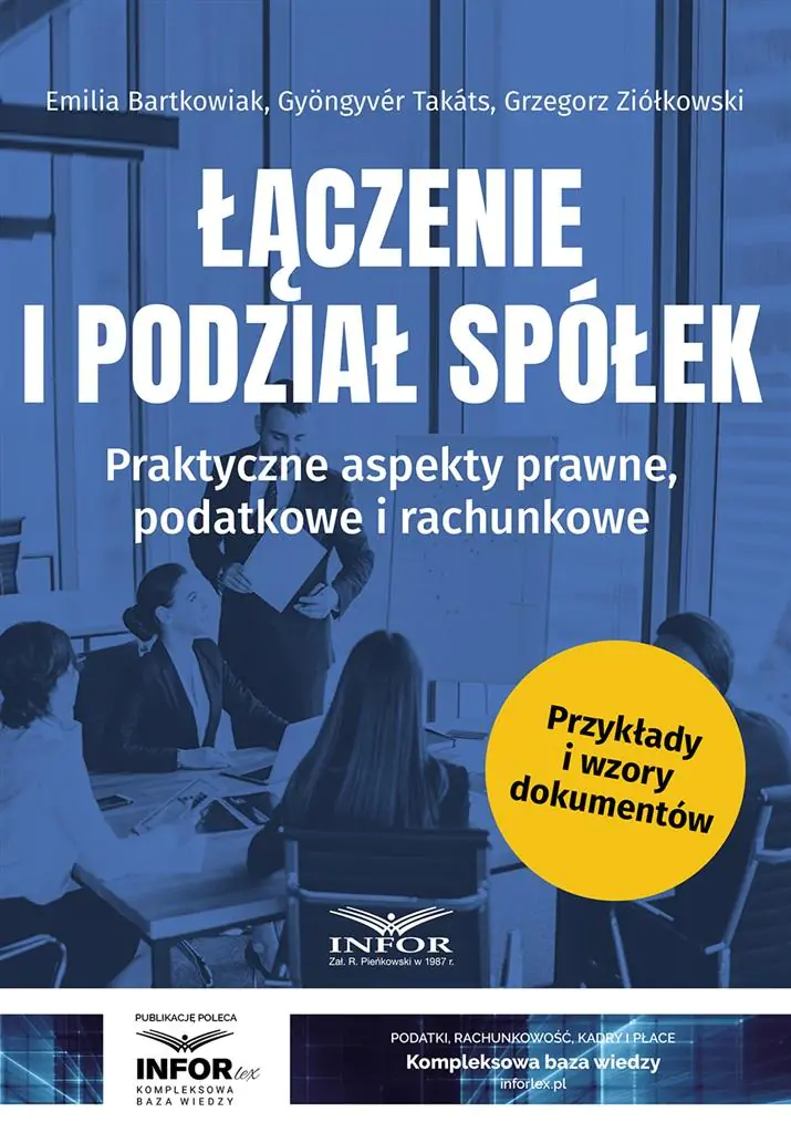 Książka - Łączenie i podział spółek