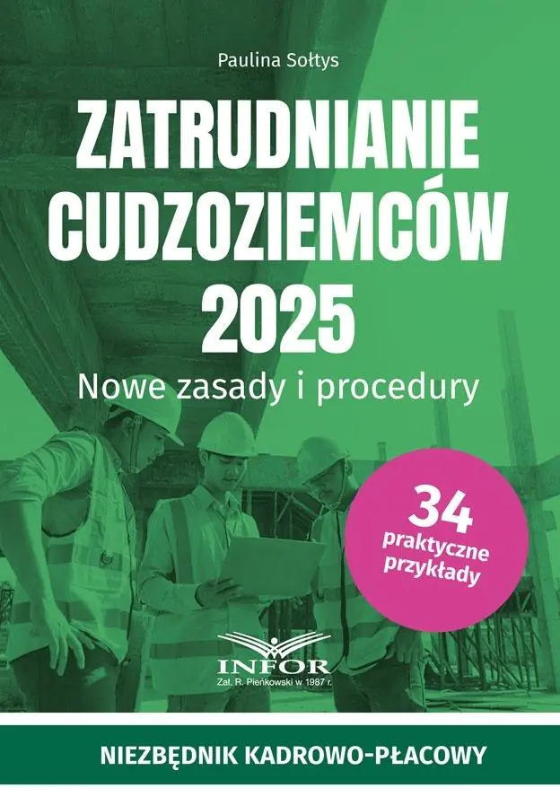 Książka - Zatrudnianie cudzoziemców 2025