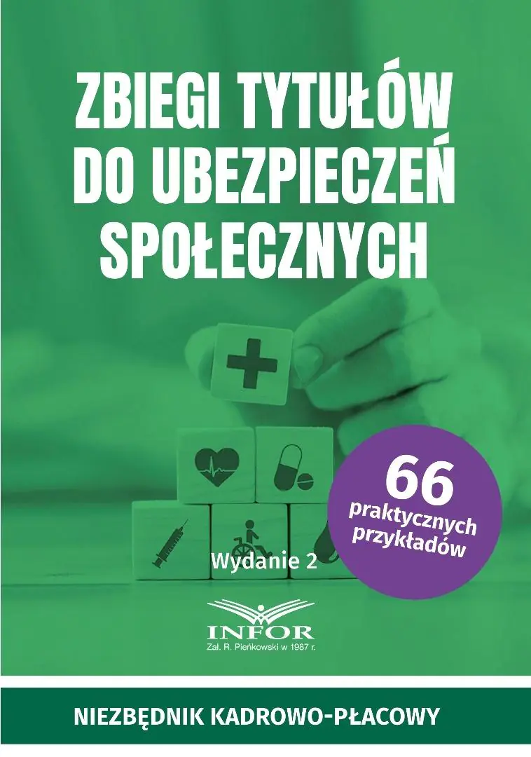Książka - Zbiegi tytułów do ubezpieczeń społecznych