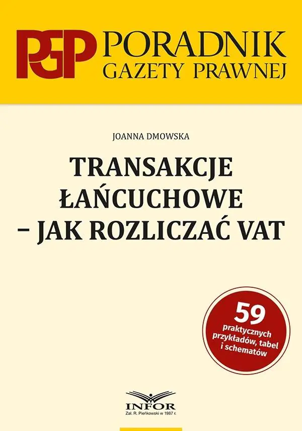 Książka - Transakcje łańcuchowe - jak rozliczać VAT