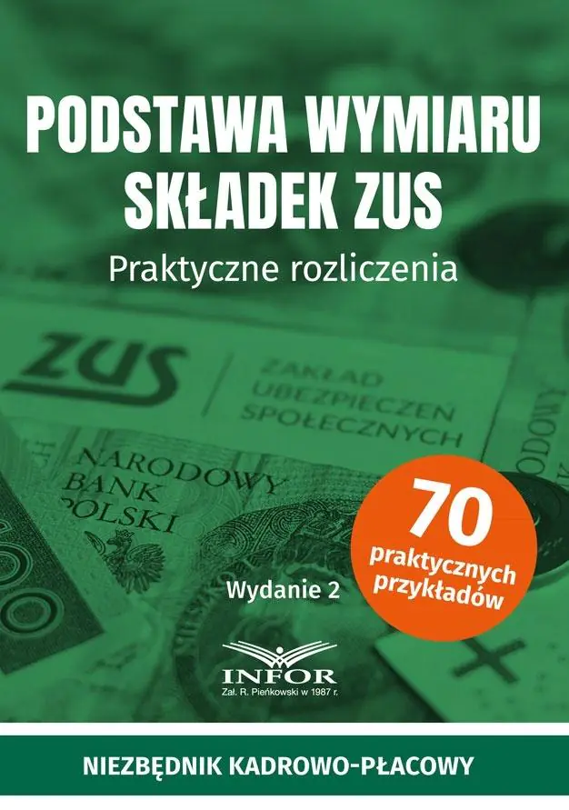 Książka - Podstawa wymiaru składek ZUS w.2