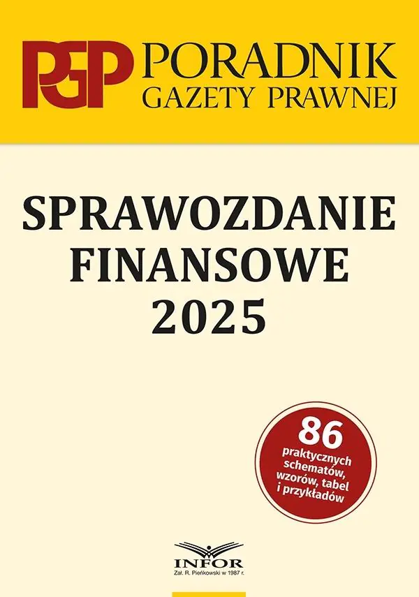 Książka - Sprawozdanie finansowe 2025