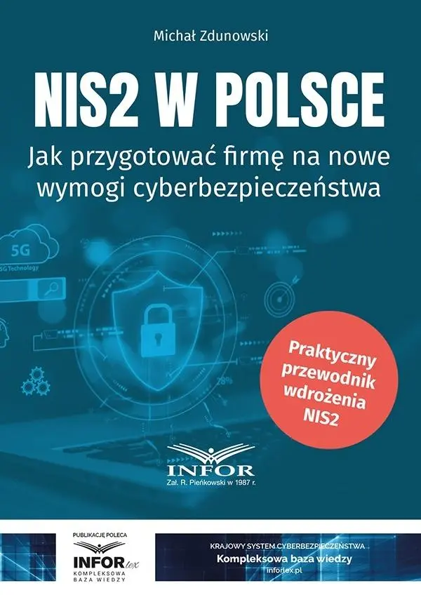 Książka - NIS2 w Polsce. Jak przygotować firmę na nowe...