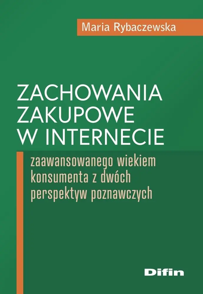Książka - Zachowania zakupowe w internecie zaawansowanego...