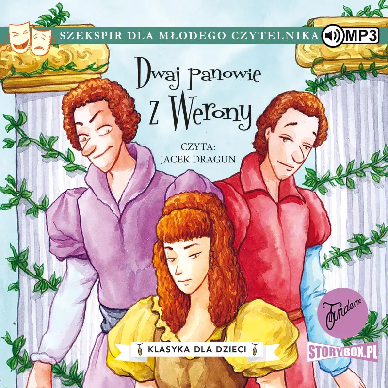 Książka - Dwaj panowie z Werony. Klasyka dla dzieci. Tom 7