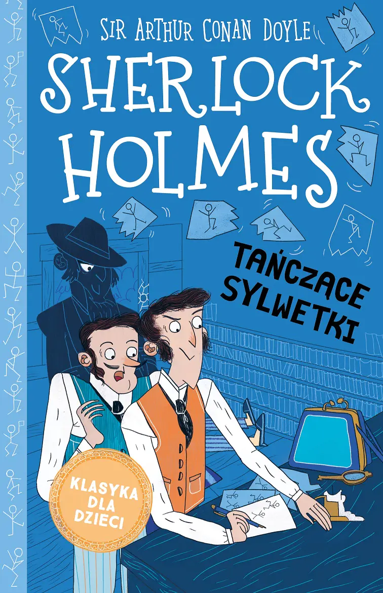 Książka - Tańczące sylwetki. Klasyka dla dzieci. Sherlock Holmes. Tom 24