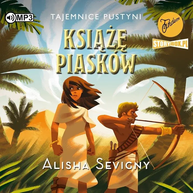 Książka - Tajemnice pustyni. Książę piasków. Tom 2