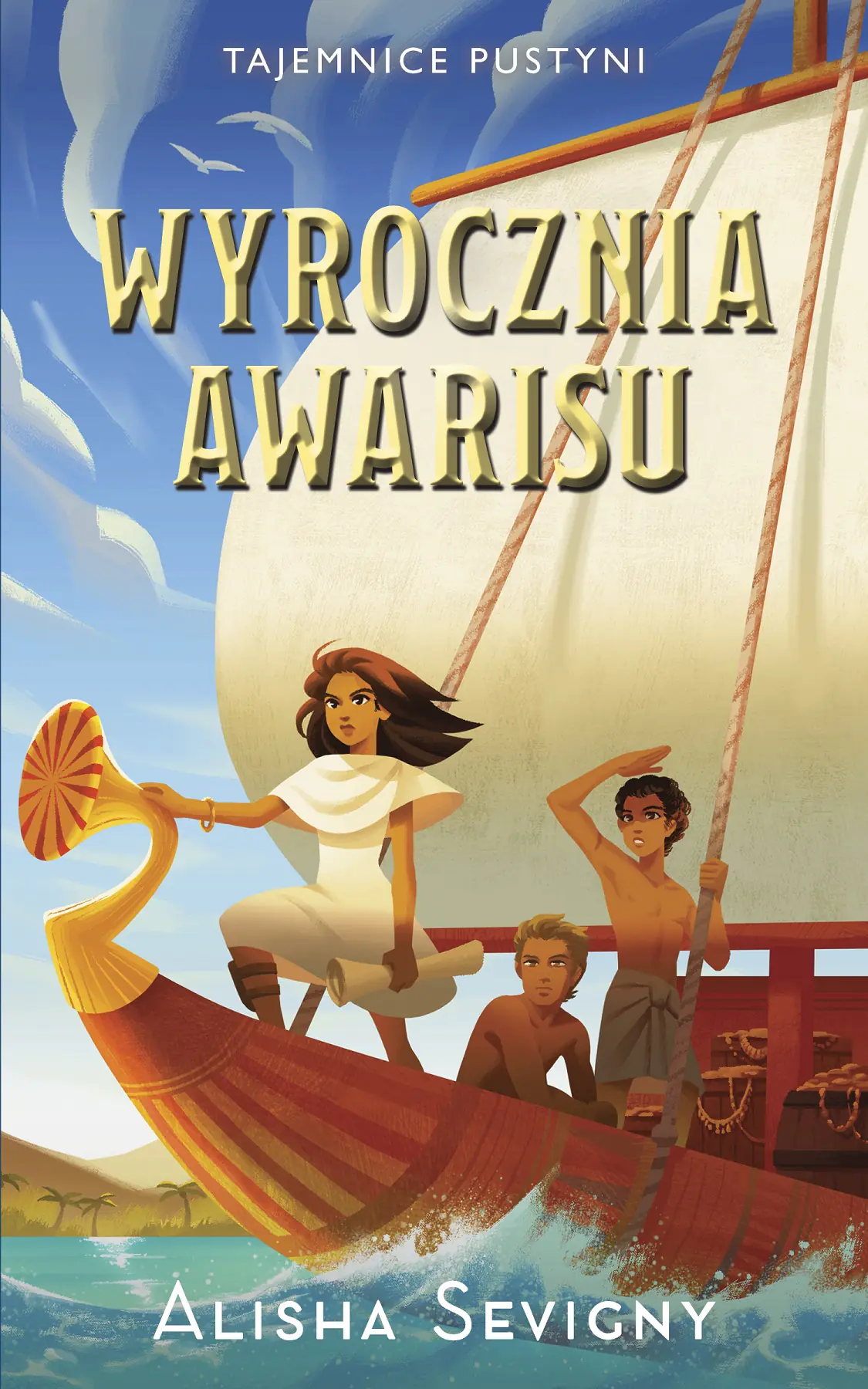 Książka - Wyrocznia Awarisu. Tajemnice pustyni. Tom 3