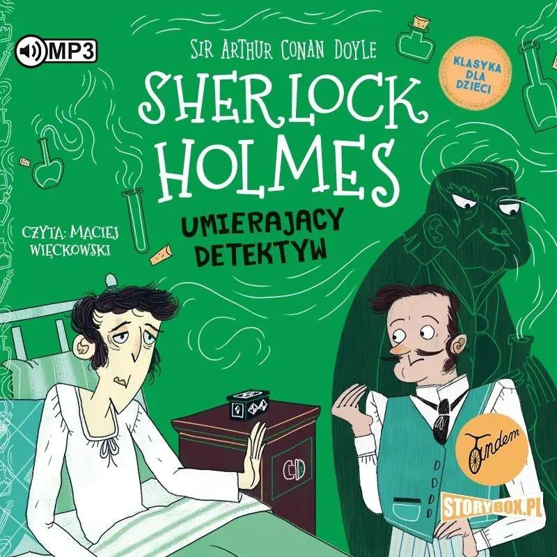 Książka - Umierający detektyw. Klasyka dla dzieci. Sherlock Holmes. Tom 25