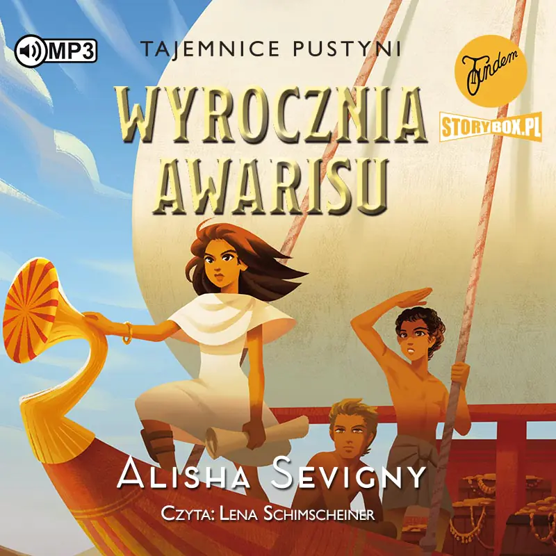 Książka - Wyrocznia Awarisu. Tajemnice pustyni. Tom 3