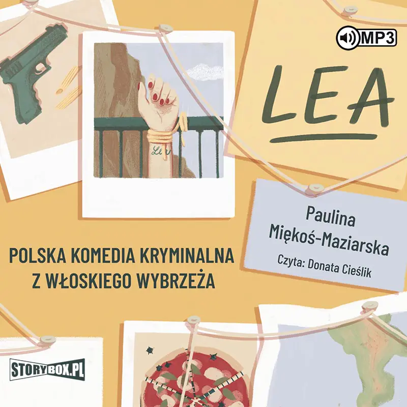 Książka - Lea. Polska komedia kryminalna z włoskiego wybrzeża