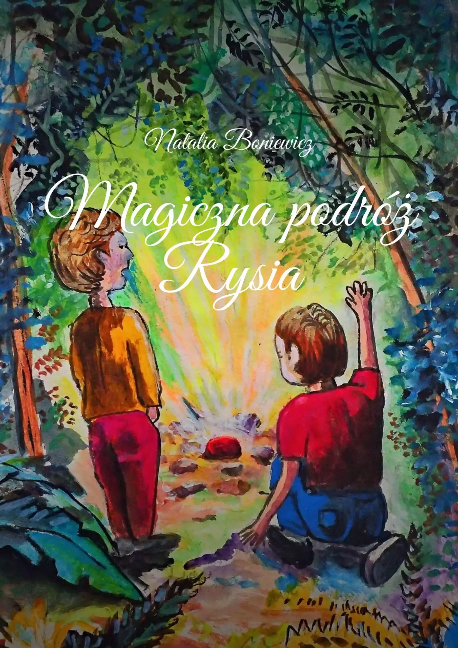Książka - Magiczna podróż Rysia
