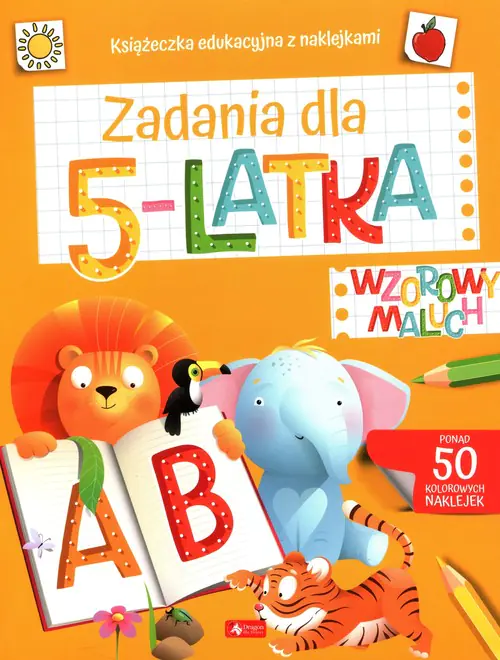 Książka - Zadania dla 5-latka. Wzorowy maluch