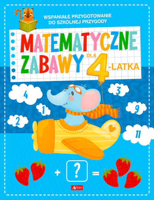 Książka - Matematyczne zabawy dla 4-latka