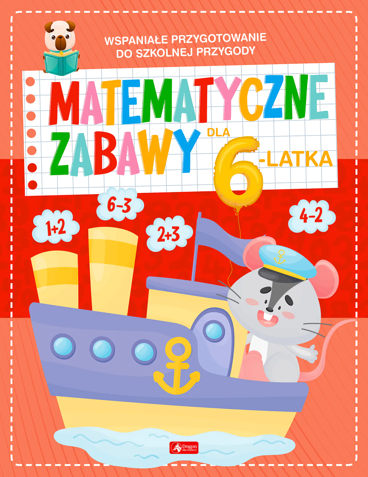 Książka - Matematyczne zabawy dla 6-latka