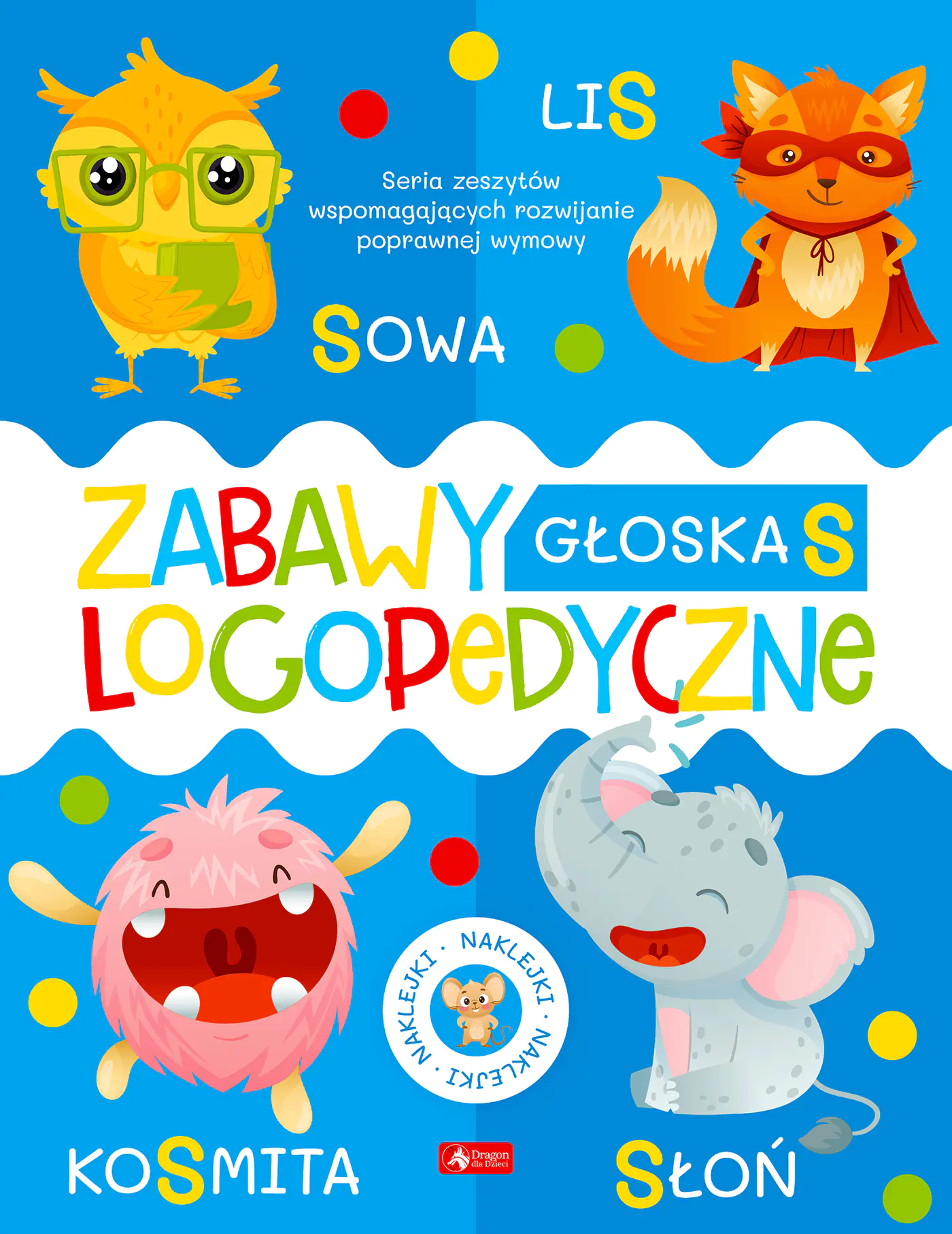 Książka - Zabawy logopedyczne. Zeszyt 3