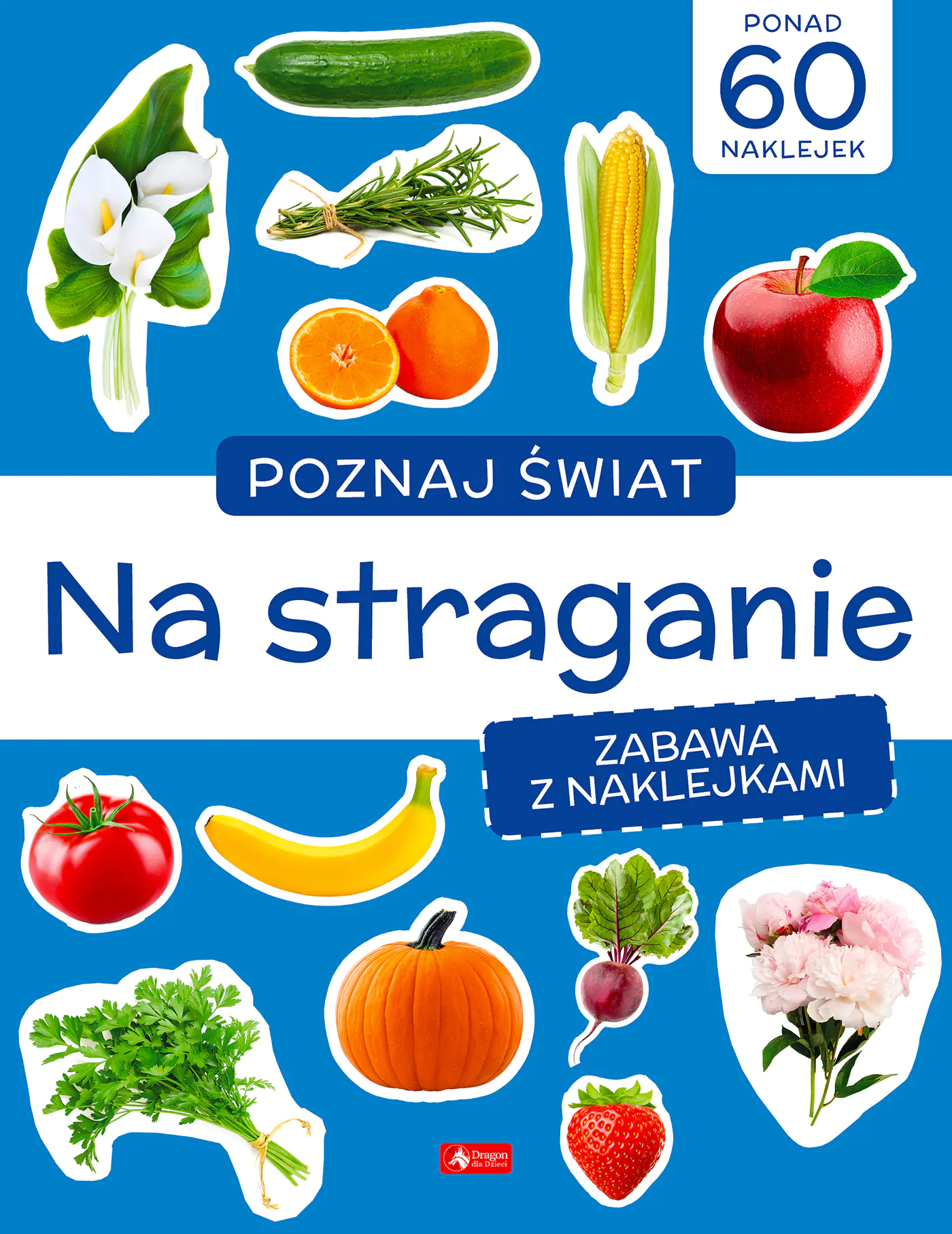 Książka - Na straganie. Poznaj świat. Zabawa z naklejkami