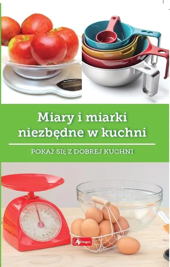 Książka - Miary i miarki niezbędne w kuchni