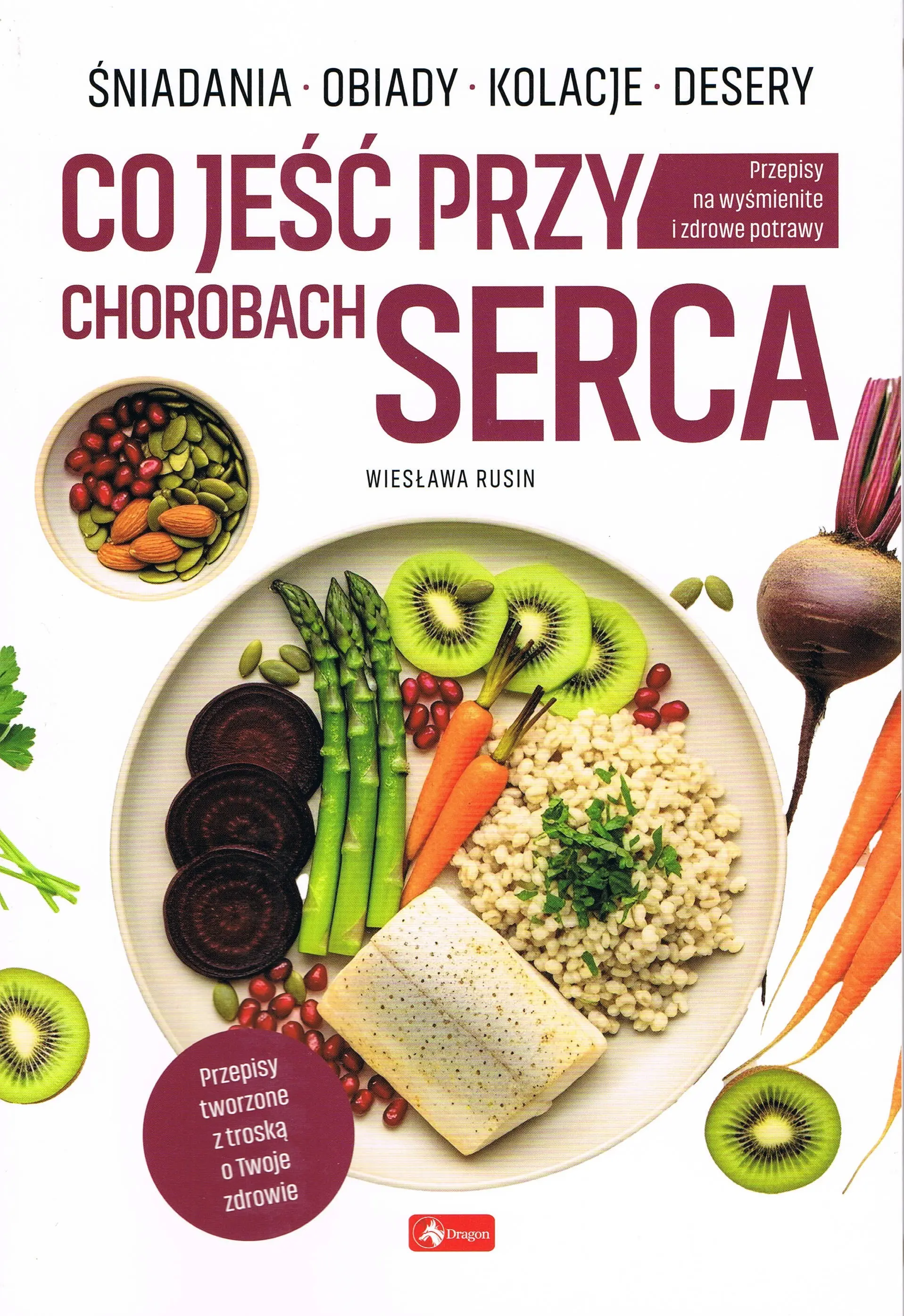 Książka - Medica. Co jeść przy chorobach serca